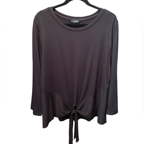 Simply Vera by Vera Wang woman’s drape front top, size XXL - Picture 1 of 9